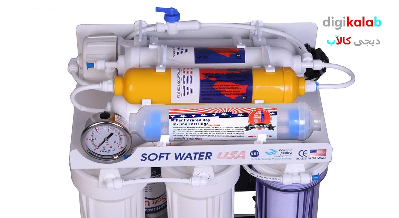  دستگاه تصفیه آب خانگی سافت واتر 8 مرحله مدل فول