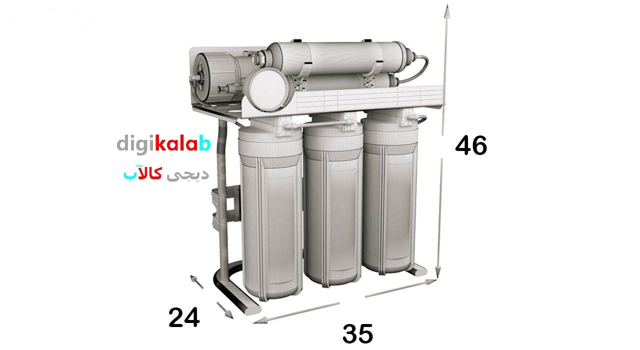  دستگاه تصفیه آب خانگی سافت واتر 6 مرحله 